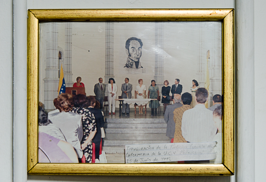Inauguración de la Escuela de Enfermería UCV, 1992
