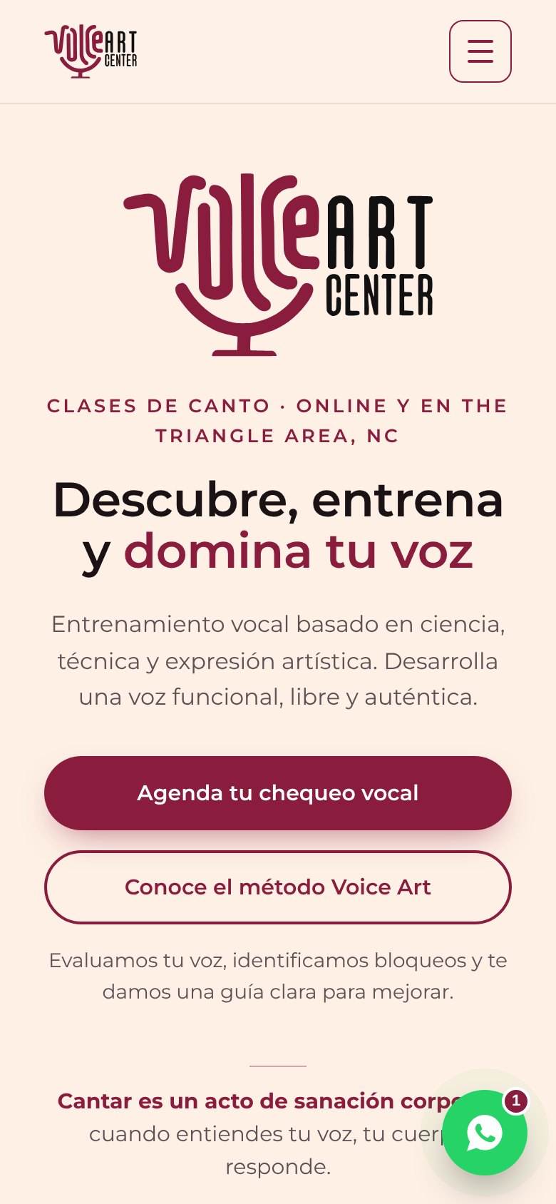 Portada en teléfono